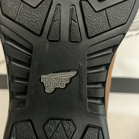 Red Wing Shoes Safety Toe Slip Ons Men’s Size 8 D Like New!! - Picture 11 of 16